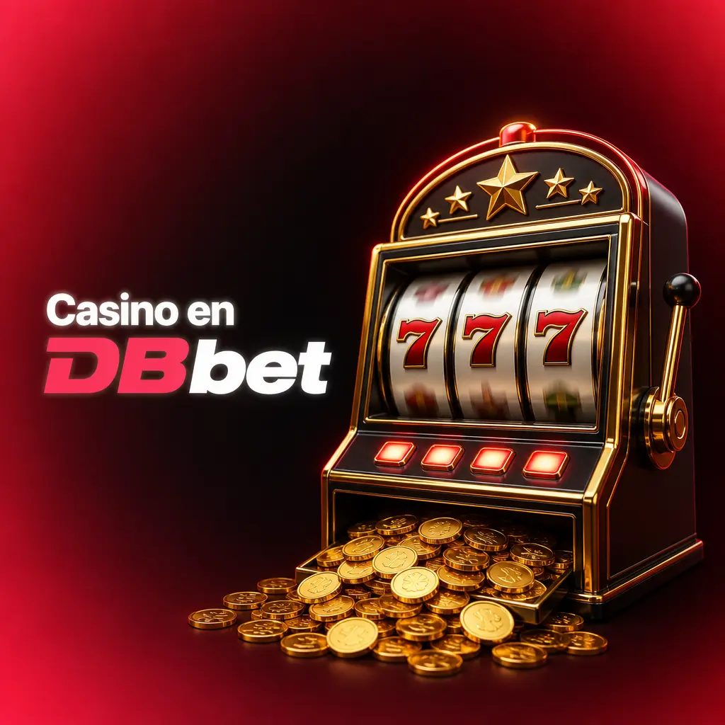 Catálogo de casino en DBBet con tragamonedas, mesas, casino en vivo, crash y jackpots disponibles.