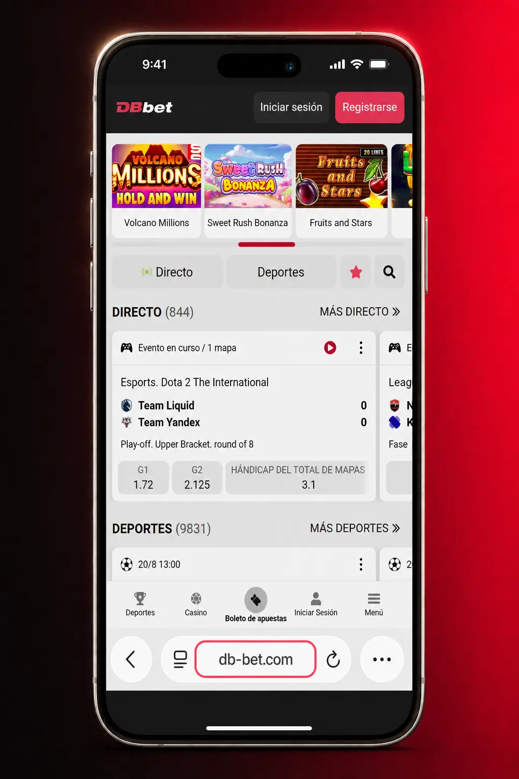 Pasos para descargar e instalar la app DBBet PWA en iPhone y iPad usando Safari en pocos minutos