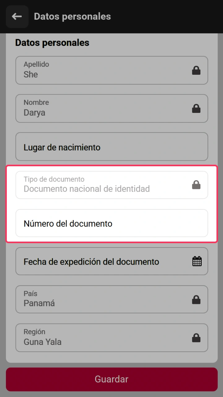 Completa la verificación de identidad en DBbet.